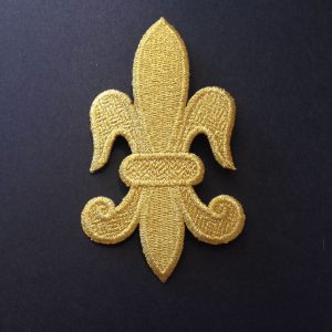 Temoadhesivo flor de lis