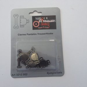 Cierre falda/pantalon 4 Uni.Ref: 265.3212.02
