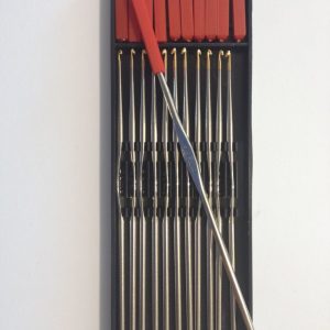 Ganchillo de acero 12Uni.Ref:417.1004.0