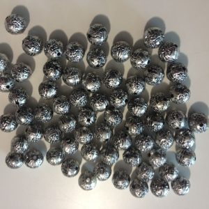 Abalorio redondo grabado 250 gm. Ref: 265451611212