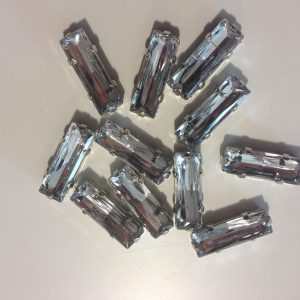 Piedra 7*21 cristal 24 uni. Ref: 434.A1-2.7