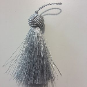 Borla Cabeza Metal Plata