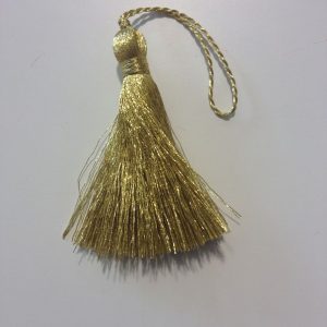 Bola Metal Cuello Oro