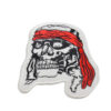 Parche Termoadhesivo Calavera Pirata Bordada 9 cm - Thumbnail Image 1
