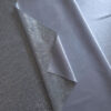 tela glitter plata reverso liso