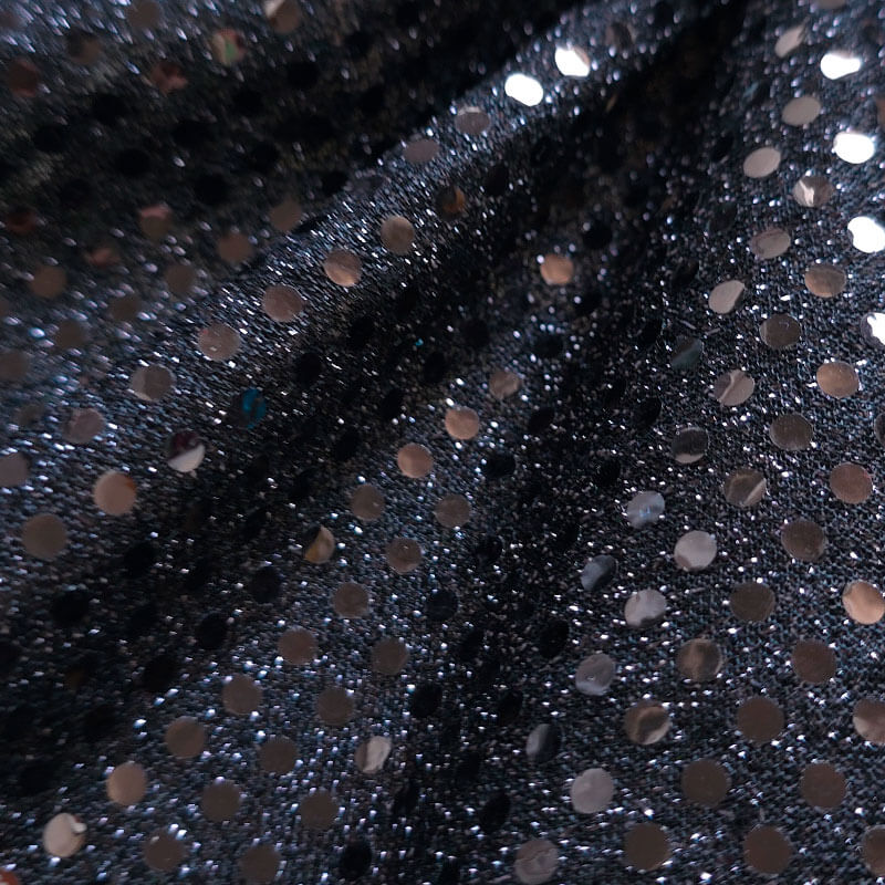 Tela de Lentejuela 3 mm sobre Punto Ancho 1,15 m - Imagen 35