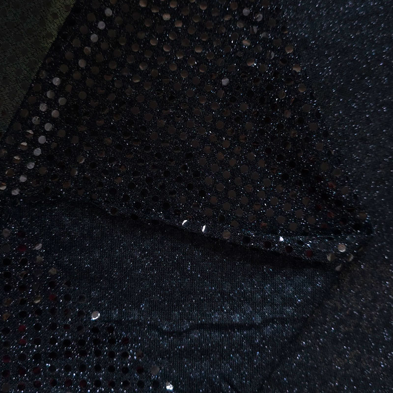 Tela de Lentejuela 3 mm sobre Punto Ancho 1,15 m - Imagen 33
