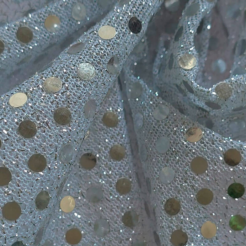 Tela de Lentejuela 3 mm sobre Punto Ancho 1,15 m - Imagen 7