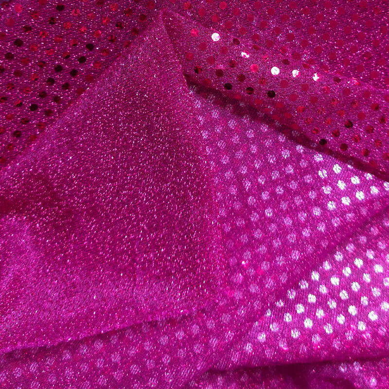 Tela de Lentejuela 3 mm sobre Punto Ancho 1,15 m - Imagen 17