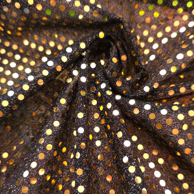 Tela de Lentejuela 3 mm sobre Punto Ancho 1,15 m - Imagen 30