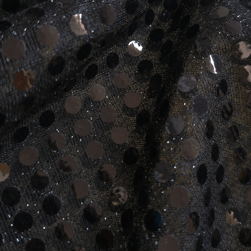 Tela de Lentejuela 6 mm Ancho 1,50M (Base Punto) - Imagen 38