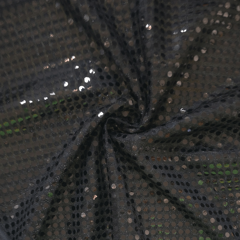 Tela de Lentejuela 6 mm Ancho 1,50M (Base Punto) - Imagen 37