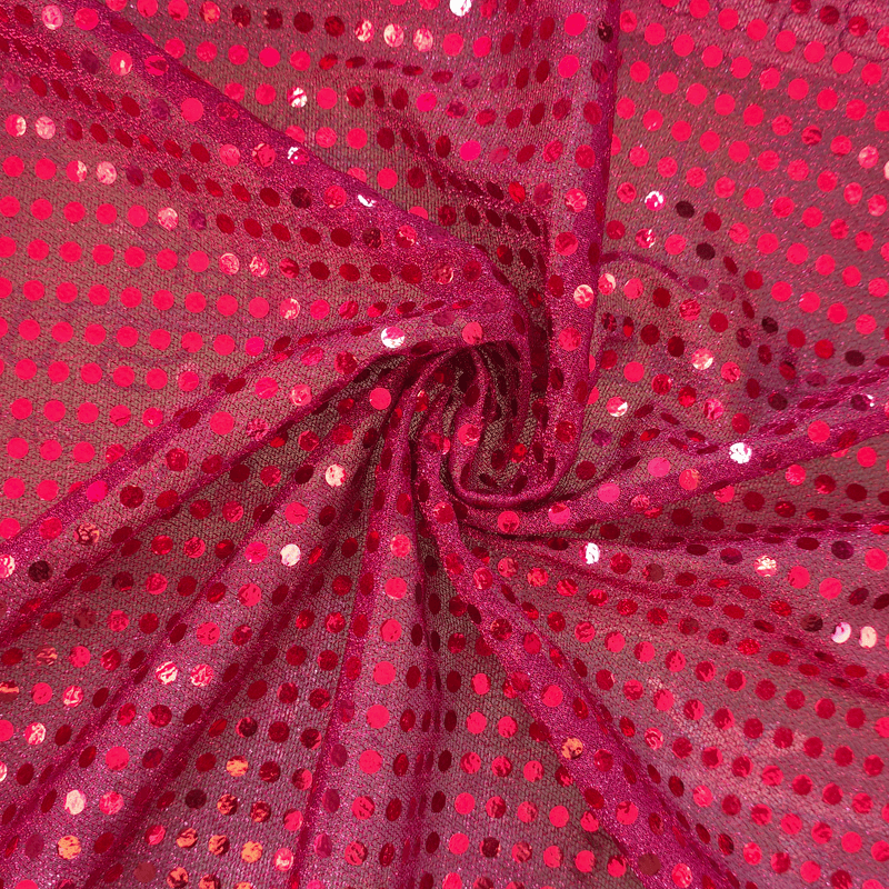 Tela de Lentejuela 6 mm Ancho 1,50M (Base Punto) - Imagen 14