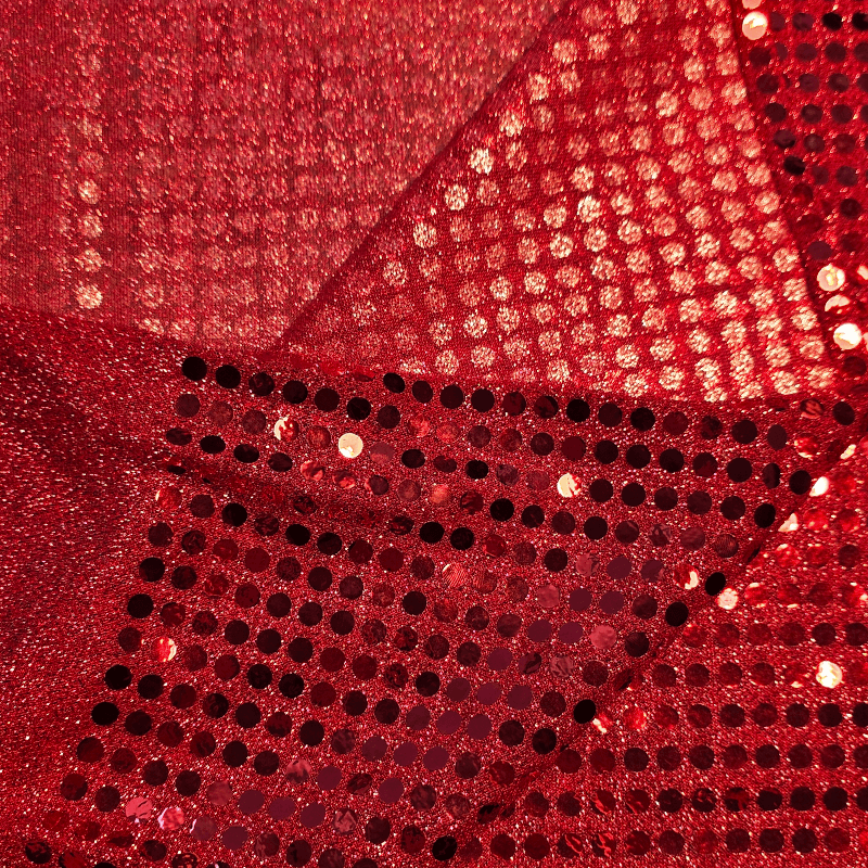 Tela de Lentejuela 6 mm Ancho 1,50M (Base Punto) - Imagen 12