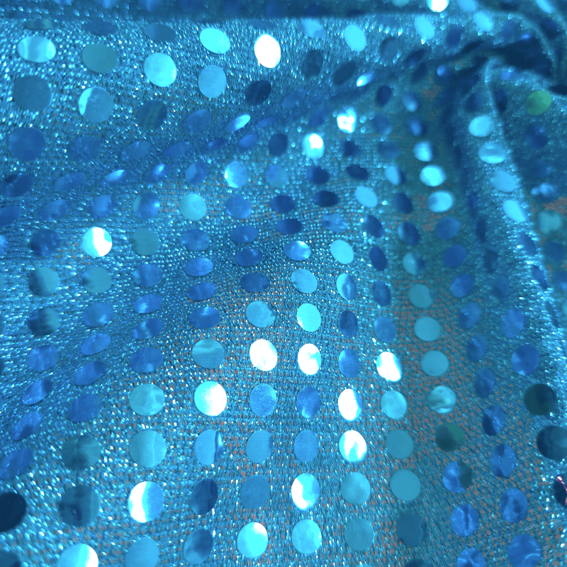 Tela de Lentejuela 6 mm Ancho 1,50M (Base Punto) - Imagen 29