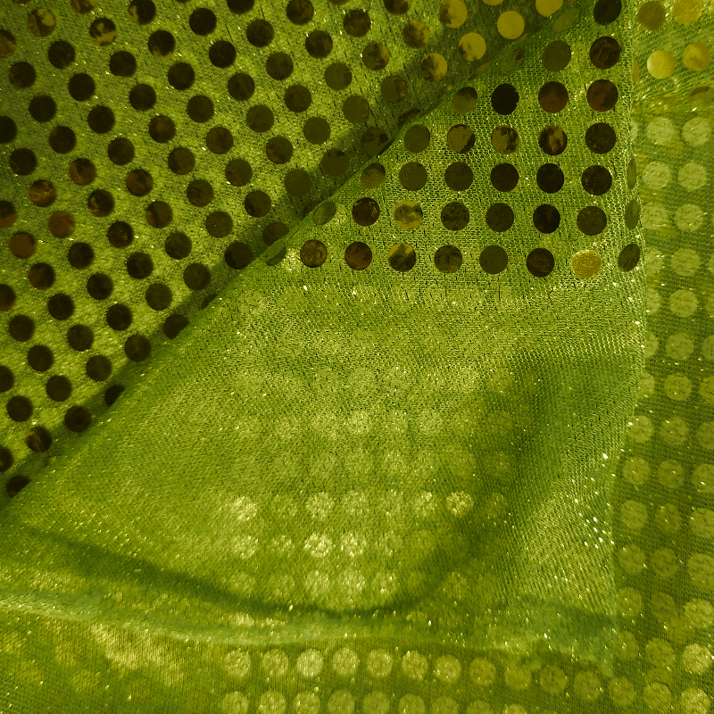 Tela de Lentejuela 6 mm Ancho 1,50M (Base Punto) - Imagen 20
