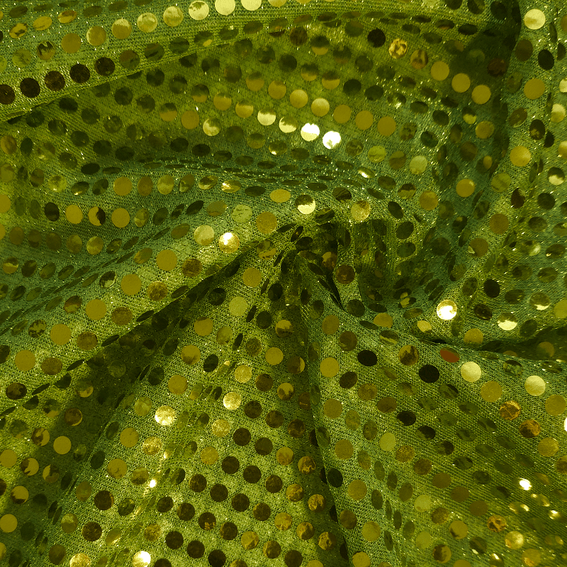 Tela de Lentejuela 6 mm Ancho 1,50M (Base Punto) - Imagen 21