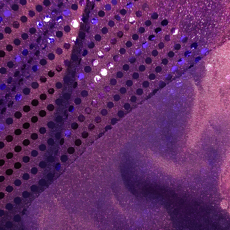 Tela de Lentejuela 6 mm Ancho 1,50M (Base Punto) - Imagen 16
