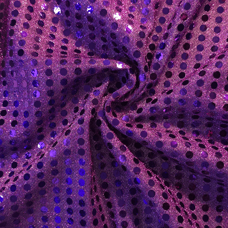Tela de Lentejuela 6 mm Ancho 1,50M (Base Punto) - Imagen 17