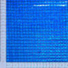 tela de punto con lentejuelas azulina holográfica diseño textil