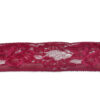 Encaje floral elegante para acabados textiles