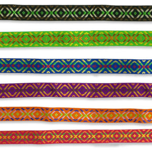 Tapacosturas Étnico Jacquard Multicolor - Varios Colores