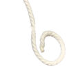 Cordón de algodón trenzado para macramé.