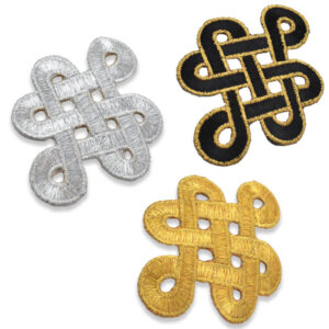 Aplique decorativo 10 cm para trajes en 3 colores
