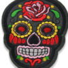 5245467-parche-calavera-floral Parche decorativo para ropa y complementos