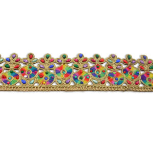 Tira ornamental para carnaval y vestuario de espectáculo.
