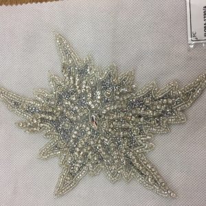 Aplique Flor Cristal