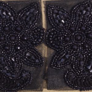 Aplique Negro left-right