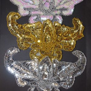 Aplique Oro/Plata/Nacar