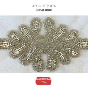 APLIQUE PLATA 8050.8801