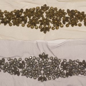 Cintur&oacute;n Envejecido Oro/Plata