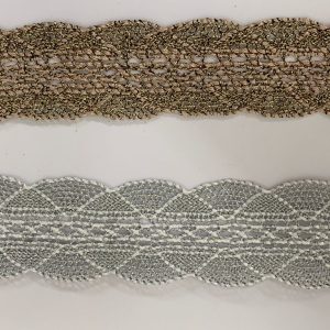 Encaje Metalizado