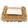 fleco con cuentas decorativas brillantes
