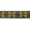 Cinta jacquard decorativa de inspiración tribal