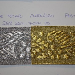Gal&oacute;n de Telar Plata/Oro