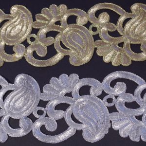 Galón Pedreria Oro/Plata