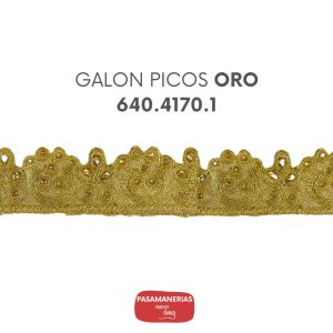 GALON PICOS ORO 640.4170.1