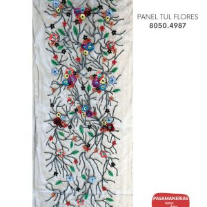 PANEL TUL FLORES 8050.4987