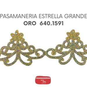 PASAMANERIA ESTRELLA GRANDE ORO 640.1591
