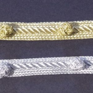 Pasamaneria Metal Plata/Oro