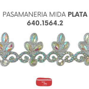 PASAMANERIA MIDA PLATA 640.1564.2