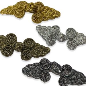 Alamar Barroco Metalizado 9 cm