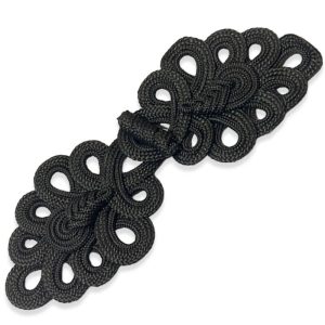 Alamar Flor Barroca 20 cm Negro