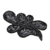 2644796935 aplique negro de lentejuelas 11 cm