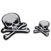 Aplique calavera para ropa disponible en 5 y 9 cm