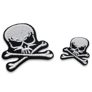 Aplique calavera para ropa disponible en 5 y 9 cm